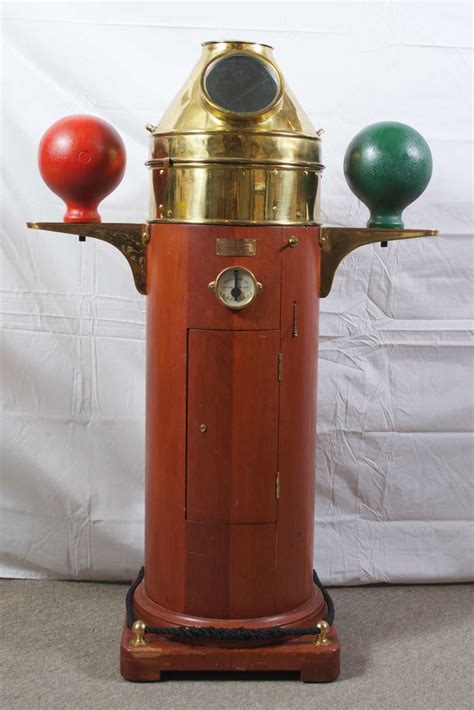 Ships Binnacle Compass By Kelvin And Wilfrid O White Co At 1stdibs