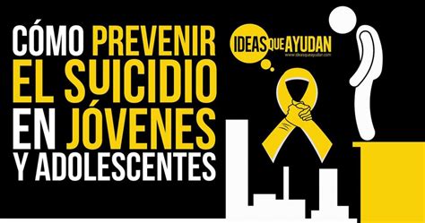 cómo prevenir el suicidio en jóvenes y adolescentes