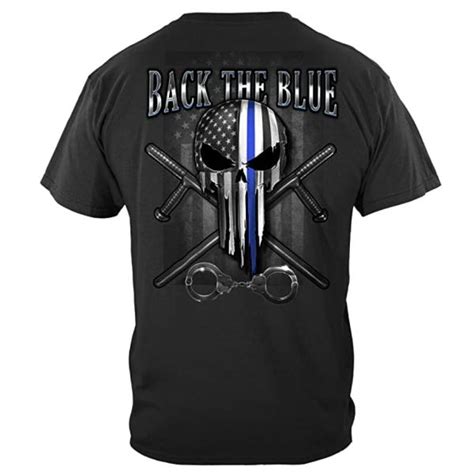 Blue alerts can be transmitted via wireless devices and through the emergency alert system (eas). Back The Blue Law Enforcement Gear T-Shirt - Code 3 Garage