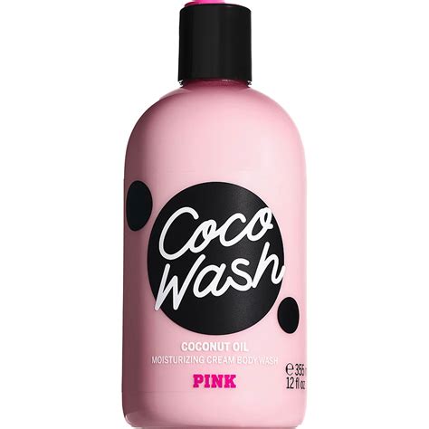 Victorias Secret Pink Coco Wash 12 Oz Coconut Oil Moisturizing Cream