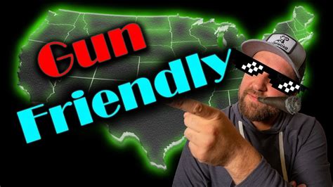 Most Gun Friendly States For Gun Owners 2a Sanctuary No Gun Control