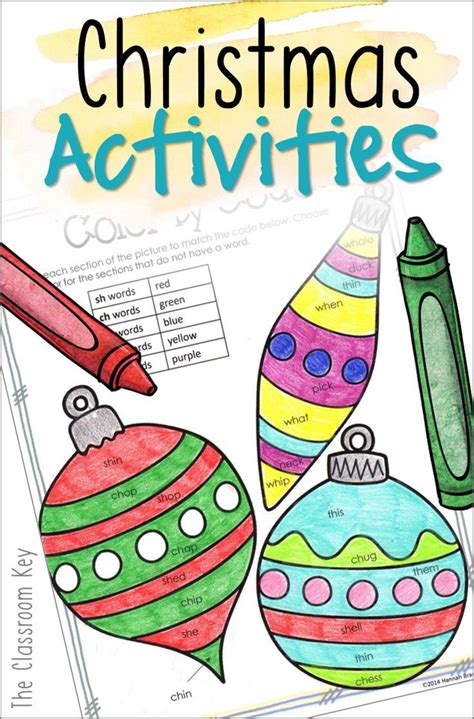 Christmas Activity Packets Versions For 1st 2nd And 3rd Grade No