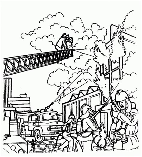 Activity Fireman Coloring Pages | Coloring pages ...