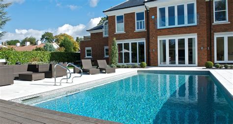 Outdoor Swimming Pool Construction And Design Falcon Pools Surrey