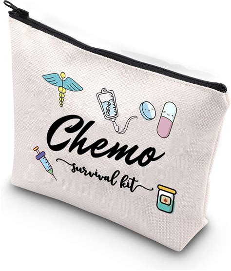 Wcgxko Chemo Care Package For Women Chemo Survival Kit Chemotherapy Treatment Zipper Pouch Bag