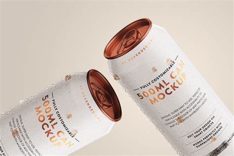 Download 500ml Can Mockup+ Free Sample on Behance