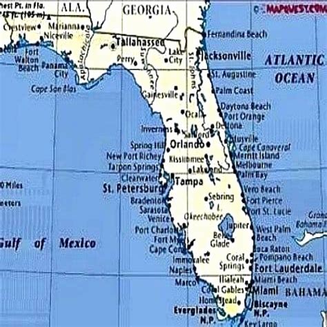 Florida Gulf Coast Beaches Map M M Gulf Of Mexico Map Florida