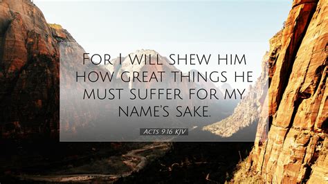 Acts 916 Kjv Desktop Wallpaper For I Will Shew Him How Great Things