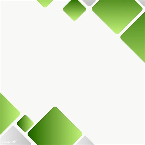 Green Geometric Template Design Element Free Image By