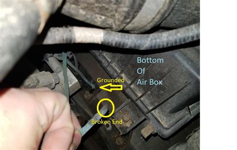 Can Someone Trace This Broken Grounding Strap Nissan Frontier Forum