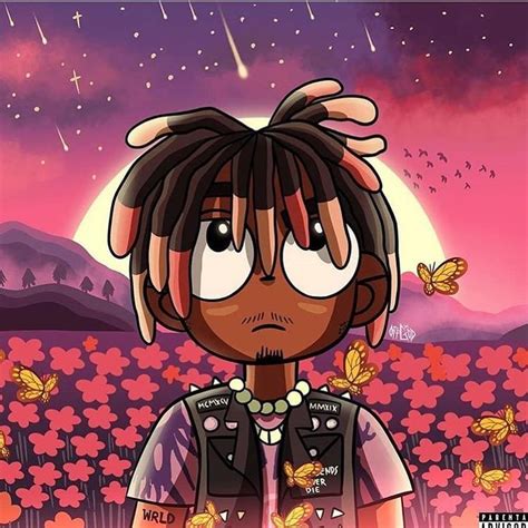 Want to discover art related to juicewrld? Juice WRLD 9 9 9 🖤🌎 on Instagram: "@? !💕 ⁹⁹⁹" | Rapper art ...