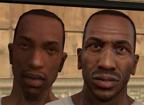 Cj From San Andreas In Gta 5 Game Gta V Grand Theft Auto 5 On Gtacz