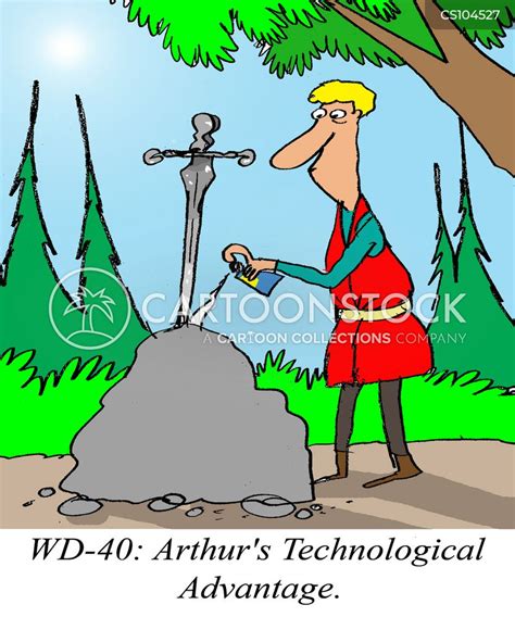 Arthurian Myth Cartoons And Comics Funny Pictures From Cartoonstock