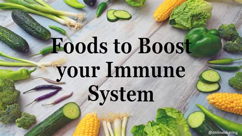 Darling recommends these immunity boosters: Foods To Boost Your Immune System - YouTube