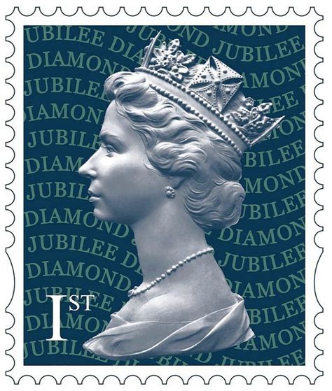 The Queens Portrait By Sculptor Arnold Machin Was Issued On A Stamp By