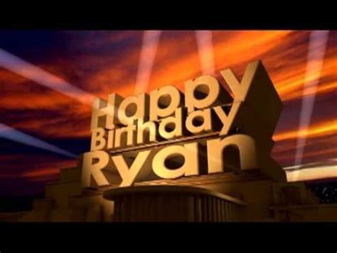 90,052 likes · 258 talking about this. Happy Birthday Ryan - YouTube | Hapoy birthday, Happy birthday, Happy birthday wishes