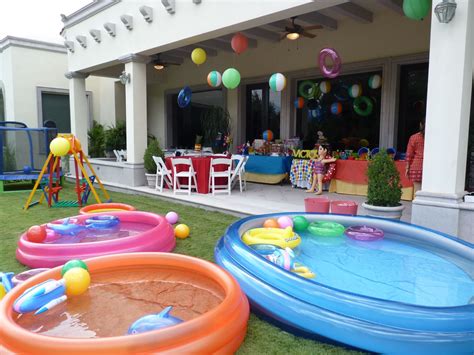 Backyard Pool Parties