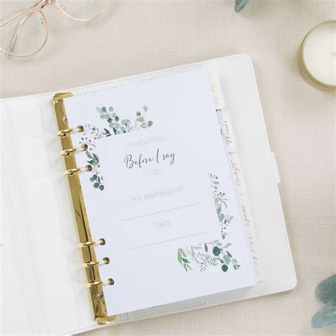 Wedding Planner Book And Organizer Future Mrs Etsy