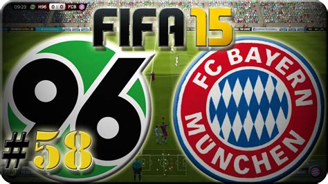 Hannover 96 brought to you by Hannover 96 vs FC Bayern München (Let´s Play #58) Fifa 15 Trainerkarriere - YouTube
