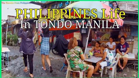 Tondo Manila Philippines 🇵🇭 Streets And Residential Real Life In Happyland Manila [ 128 ] Youtube