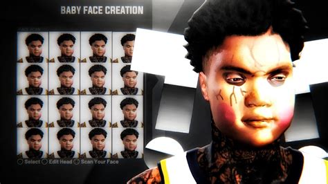 How To Get The New Baby Face Creation In Nba 2k20 The Rarest Face