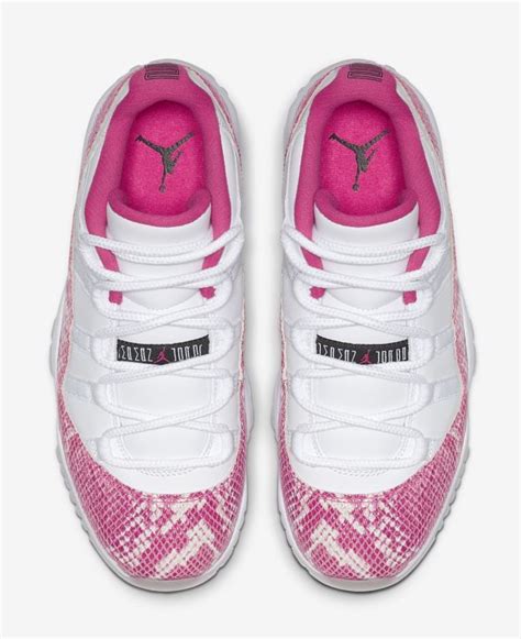 How The Air Jordan 11 Low Pink Snakeskin Differs From Earlier