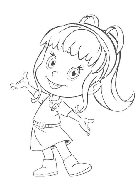 Cleo And Cuquin Coloring Page