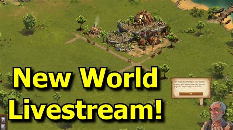 Forge Of Empires New World Livestream Come Join Me As I Start The New