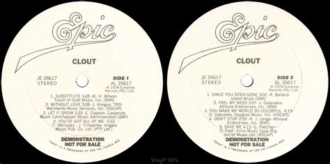 1978 Clout Clout Rockronología
