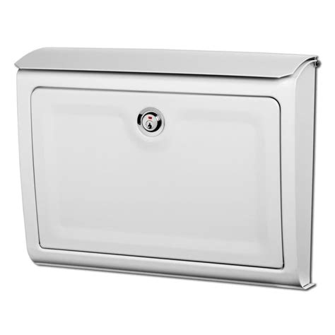 Maybe you would like to learn more about one of these? Architectural Mailboxes 14-in W x 10.7-in H Metal White ...