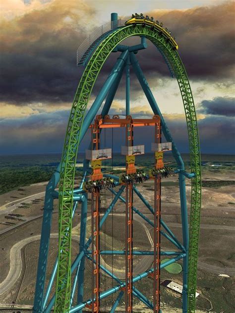 New Six Flags Ride To Feature Mph Drop Scary Roller Coasters