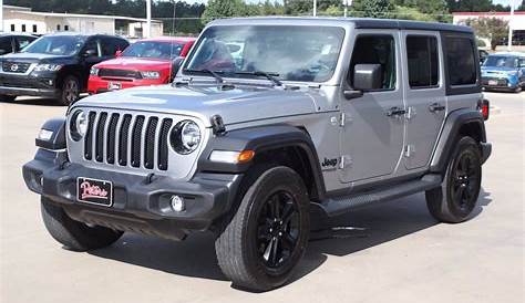 Pre-Owned 2019 Jeep Wrangler Unlimited Sport Altitude SUV in Longview