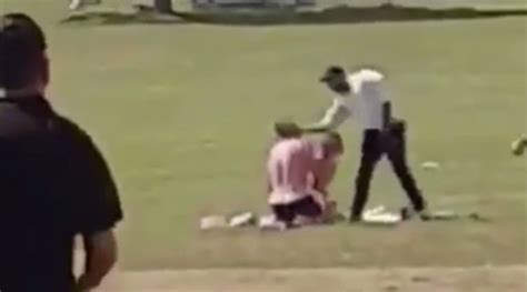 Watch Cricket Player Smack Man In The Face Who Was Having Sex In Their