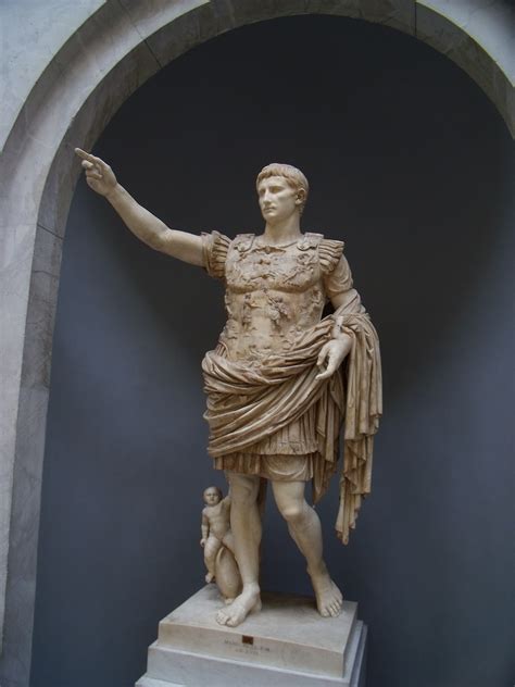 Emperor Augustus Vatican Museum Greek Sculpture Vatican Museums Statue