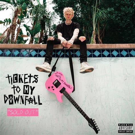 Carátula Frontal De Machine Gun Kelly Tickets To My Downfall Sold Out Deluxe Edition Portada