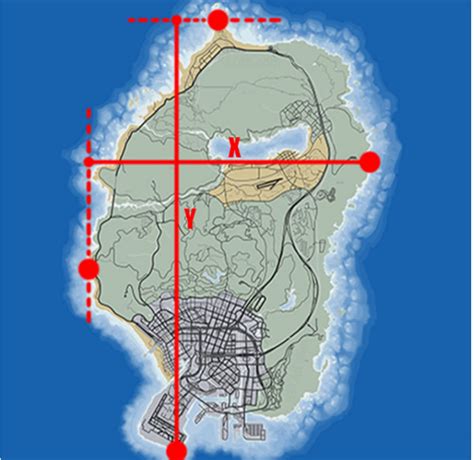The Size Of Gta 5 Map Dat Math