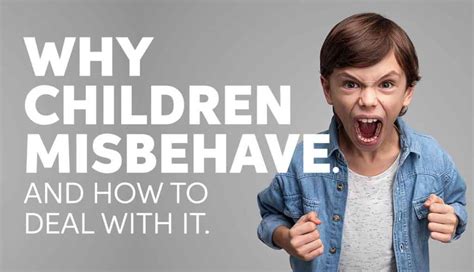 Why Children Misbehave And How To Deal With It Swings N Things