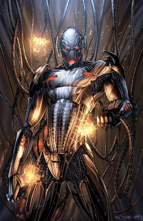 Ultron In Sorah Suhngs Covers Pin Ups Commissions Comic Art Gallery