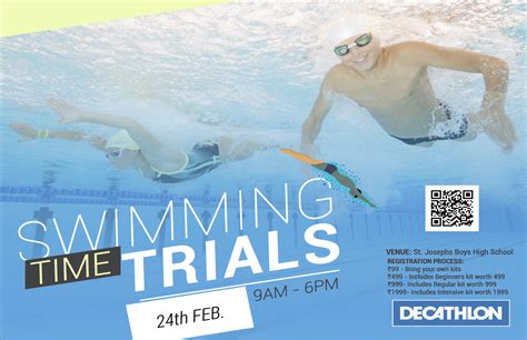 Book Swimming Time Trials Tickets Bengaluru