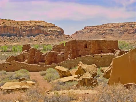 Pueblo Bonito Ruin Chaco Canyon New Mexico Coalition For American