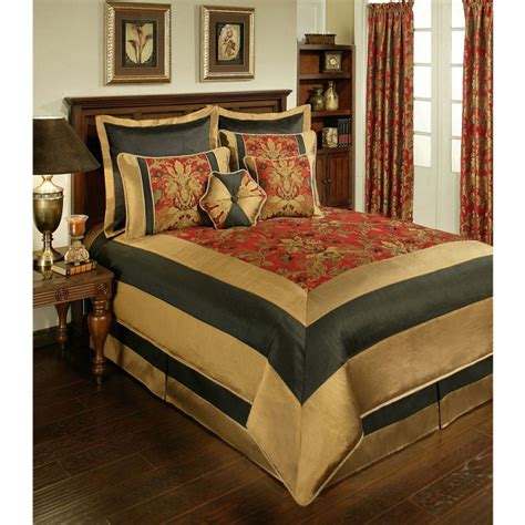 4 5 out of 5 stars 1 238. Sherry Kline Milano Red 8-piece Comforter Set Bedding ...