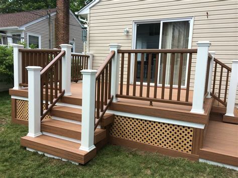 Tiki torch composite decking board sample. Trex Tiki Torch Back Deck | Decks backyard, Building a ...