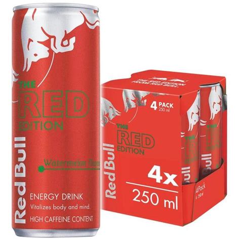 Red Bull Watermelon Edition 4 Pack 250 Ml Game