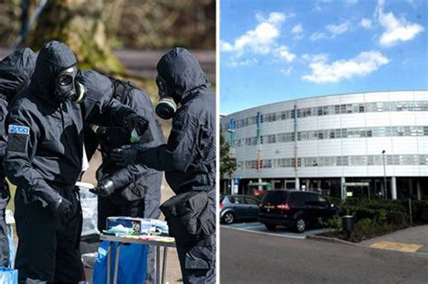 Police Officer Rushed Into Hospital With Nerve Agent Symptoms Daily Star