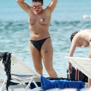 Fat Jessie Wallace Topless In The Caribbean Scandal Planet