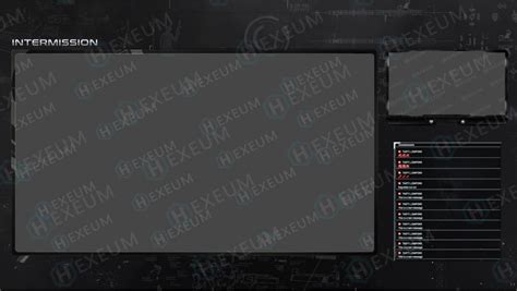 Call Of Duty Stream Overlay Package Animated Hexeum