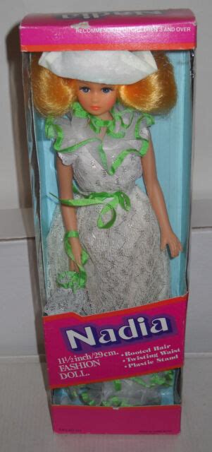7776 Nrfb Vintage Nadia 11 12 Fashion Doll Ebay