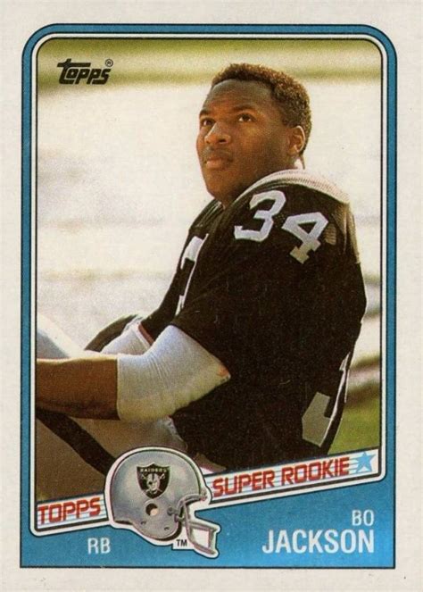 Bo jackson football cards value. 1988 Topps Bo Jackson #327 Football - VCP Price Guide