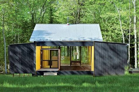 Minimalist Prefab Cottage Modern Design In Small Forest Top 7 Unique
