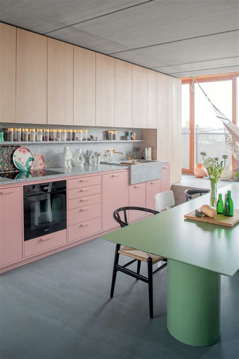 Photo 4 Of 19 In 17 Kitchens That Go Bold With Pastels From My House